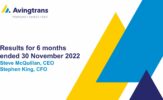 Interim Presentation cover - FY23